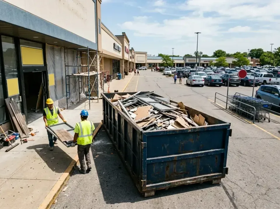 retail-store-renovation-debris-003 — frequently asked questions, Roll-off Dumpster Rentals in Montgomery Village, MD